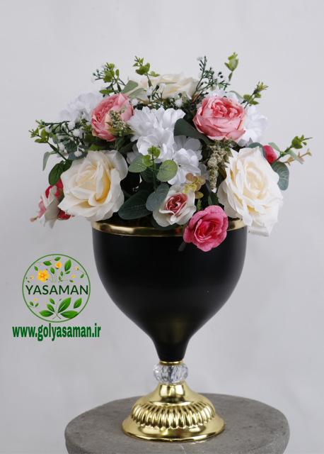 جام تزئینی رز و اکالیپتوس