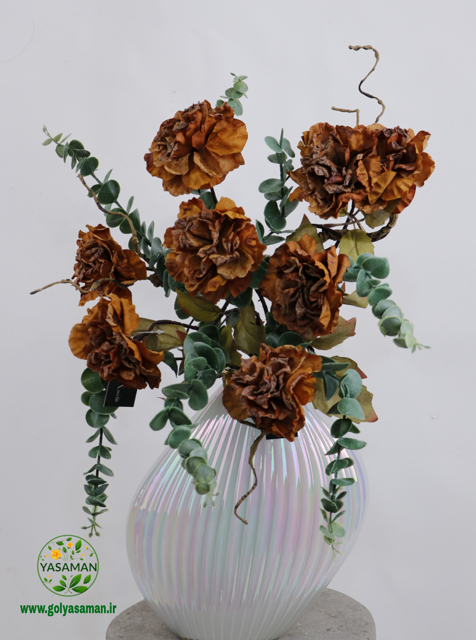 گلدان دفورمه رز سوخته