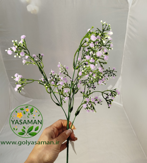 شاخه عروس یاسی مصنوعی لوکس یاسمن