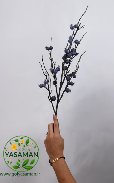 شاخه گل بلوبری مصنوعی خاص