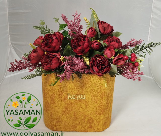باکس گل مصنوعی فانتزی مخصوص هدیه