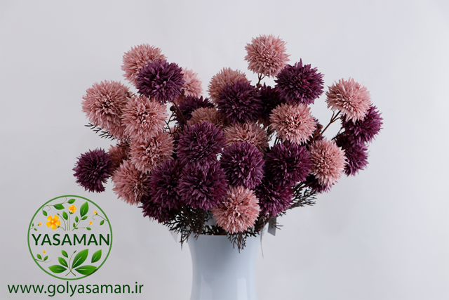 شاخه گل داودی مصنوعی