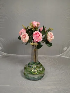 بوته گل مصنوعی رز ژولیت | گل یاسمن