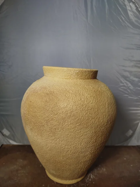 گلدان سفال پتینه کاری