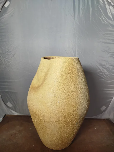 گلدان پتینه دفرمه دهانه کج