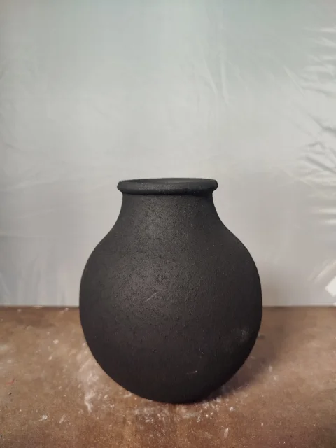 گلدان پتینه کوزه ای