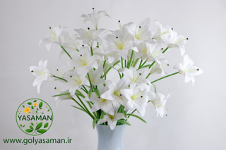 لیلیوم سفید مصنوعی لوکس یاسمن