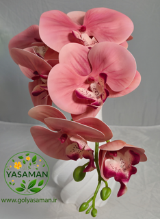 ارکیده مصنوعی گلبهی لوکس یاسمن