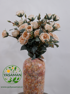 گل رز مصنوعی لوکس یاسمن